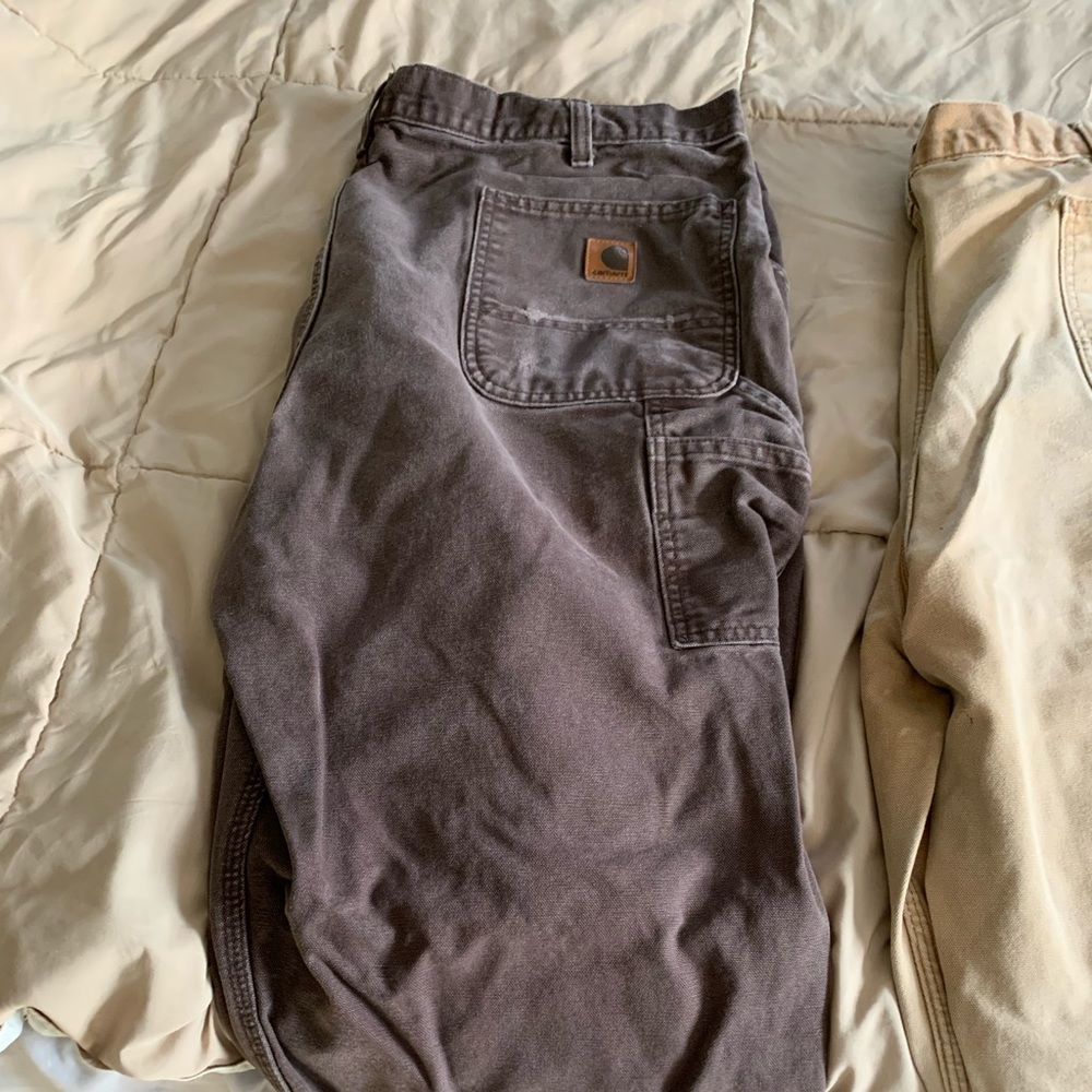 42x32 brown carhartt carpenter’s